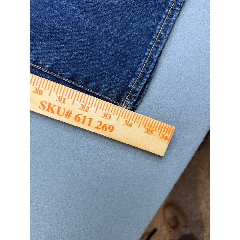 Lucky‎ Brand 410 Athletic Straight Mens 40x34 Blue Jeans 1624865